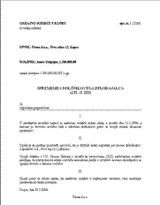 Obvestilo upnika o spremembi dolžnikovega delodajalca - Pri izvršbi na dolžnikovo plačo in druge denarne prejemke upnik s tem obvestilom obvesti sodišče, da se je dolžnik zaposlil pri novem delodajalcu.
Če dolžniku preneha delovno razmerje, učinkuje sklep o izvršbi tudi proti delodajalcu, s katerim sklene dolžnik novo delovno razmerje, in sicer od dneva, ko je novemu delodajalcu vročen sklep o izvršbi.
Delodajalec, pri katerem dolžnik ni več v delovnem razmerju, mora nemudoma s priporočeno pošiljko poslati sklep o izvršbi novemu delodajalcu in o tem obvestiti sodišče.
Če delodajalec, pri katerem dolžnik ni več v delovnem razmerju, ne ve za novega delodajalca, mora o tem nemudoma obvestiti sodišče.
Sodišče samo vpogleda v evidence zaposlitev oziroma zdravstvenega zavarovanja in vroči sklep o izvršbi novemu dolžnikovemu delodajalcu ter o tem obvesti upnika. Če sodišče z vpogledom v evidence ugotovi, da dolžnik ne prejema stalnih denarnih prejemkov, ustavi izvršbo. Če upnik v 15 dneh od vročitve sklepa o ustavitvi izvršbe